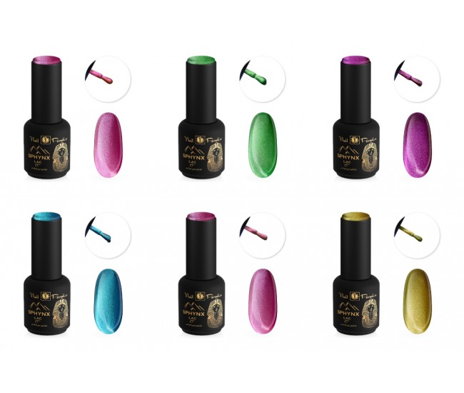 SPHYNX Lac Cat Eye Gel Polish Collection - Neon Cat Reflex 60ml